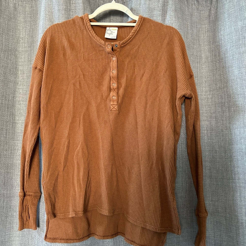 Aerie waffle top